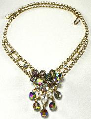 Clear Navettes Necklace