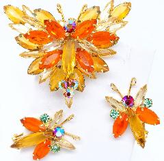 Fall Navettes Earrings Clip