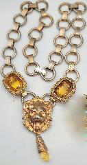 Topaz Emerald Cut Necklace