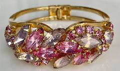 Pastel Navettes Bracelet Clamper