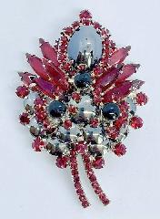 Hematite Cabochons Brooch