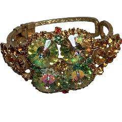 Topaz Chatons Only Rivoli/Margarita Bracelet Clamper