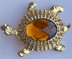 Topaz Oval Brooch