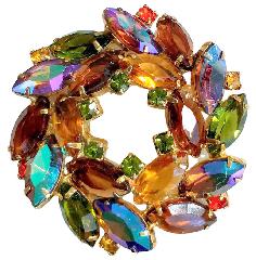 Fall Navettes Brooch