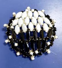Multiple Colors Navettes Brooch