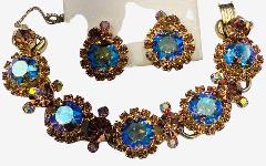 Topaz Chatons Only Bracelet 5 Link