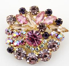 Pastel Navettes Brooch