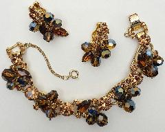 Topaz Navettes Earrings Clip
