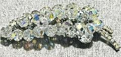 Clear Chatons Only Brooch