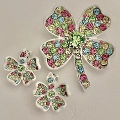 Pastel Chatons Only Brooch