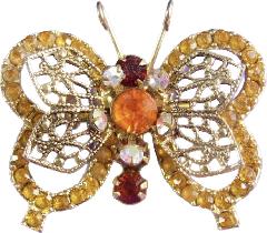 Topaz Chatons Only Brooch