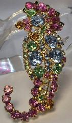 Pastel Navettes Pin Pendant