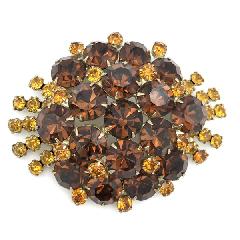 Topaz Chatons Only Brooch