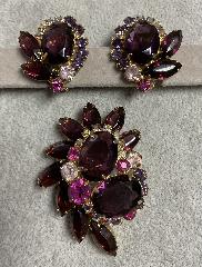 Multiple Colors Oval Earrings Clip