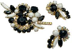 Multiple Colors Navettes Earrings Clip