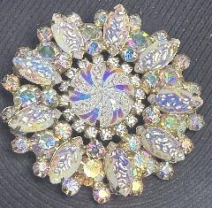 AB Cabochons Molded/Cut Brooch