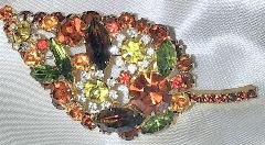 Fall Navettes Brooch