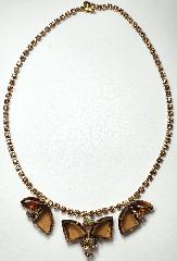 Topaz Pie Necklace
