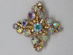 AB Chatons Only Brooch