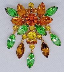 Fall Navettes Brooch
