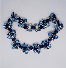 Blue Chatons Only Necklace