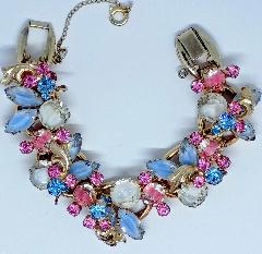 Pastel Navettes Givre Bracelet 5 Link