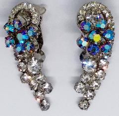 AB Chatons Only Earrings Clip