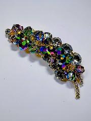 Gray (black Diamond) Chatons Only Brooch