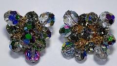 Gray (black Diamond) Chatons Only Earrings Clip