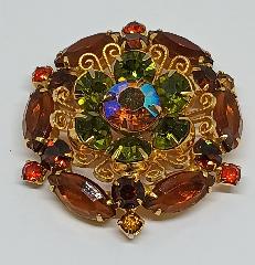 Fall Navettes Brooch