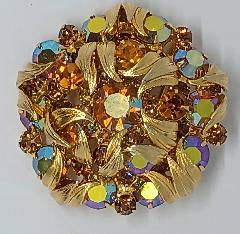 Topaz Chatons Only Pin Pendant