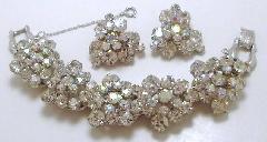 Clear Chatons Only Bracelet 5 Link