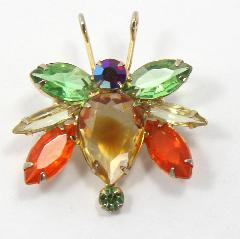 Fall Pear Brooch
