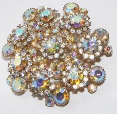 AB Chatons Only Brooch