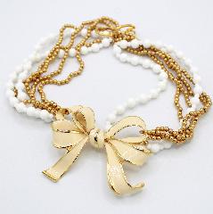 White (chalk Or Milk) Necklace