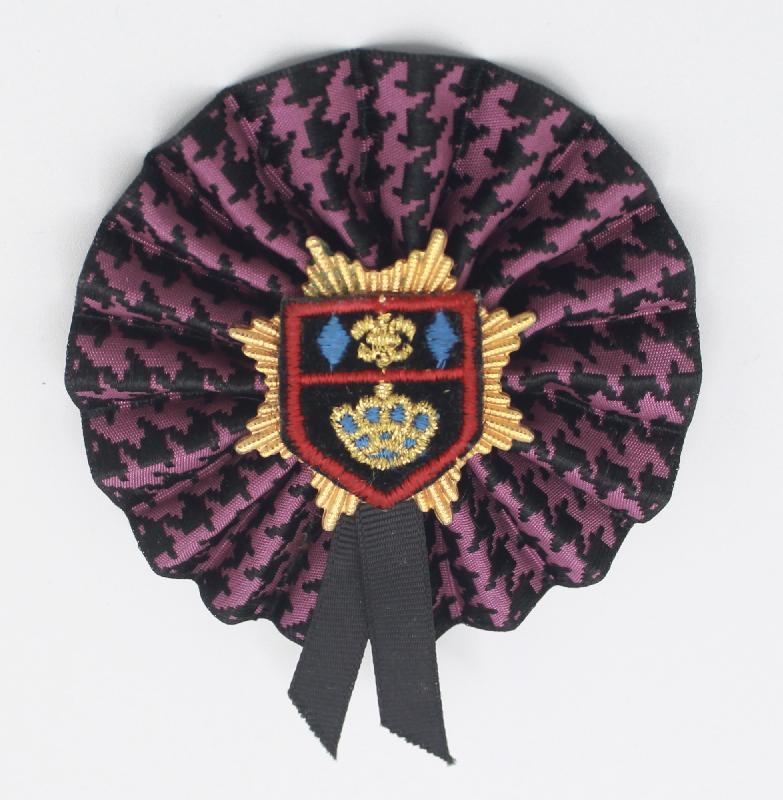 Front view of Purple (cardinal) Earrings Clip