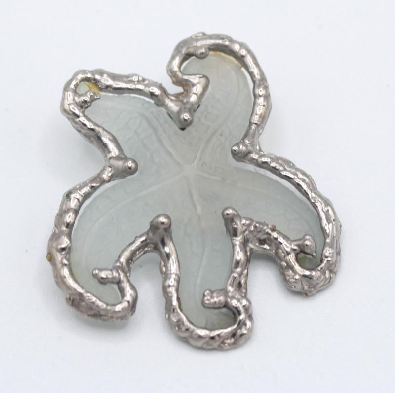 Front view of Blue Earrings Clip