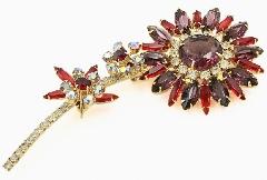 Multiple Colors Dentelle Brooch