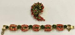 Multiple Colors Navettes Bracelet 5 Link