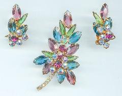 Pastel Navettes Brooch