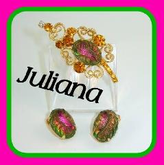 Multiple Colors Cabochons Molded/Cut Earrings Clip