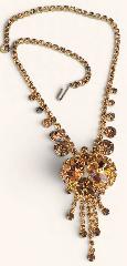 Topaz Chatons Only Rivoli/Margarita Necklace