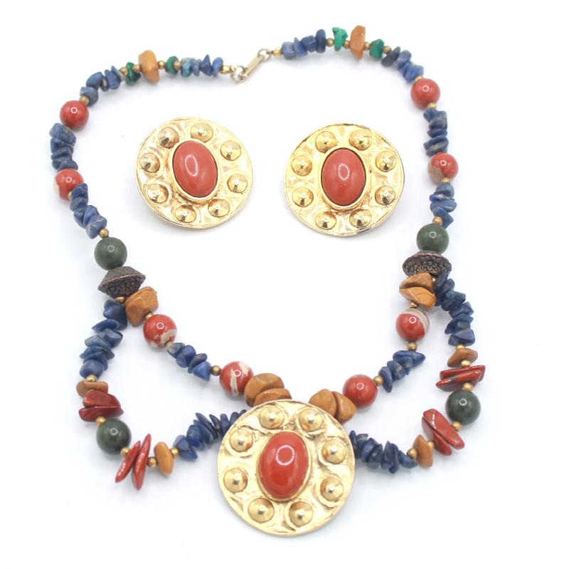 Front view of Multiple Colors Necklace