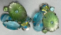 Multiple Colors Pillowcase Givre Earrings Clip