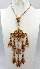 Fall Navettes Pendant