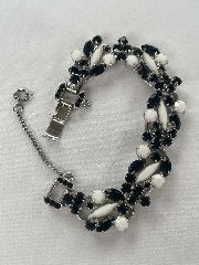 Multiple Colors Navettes Bracelet 5 Link