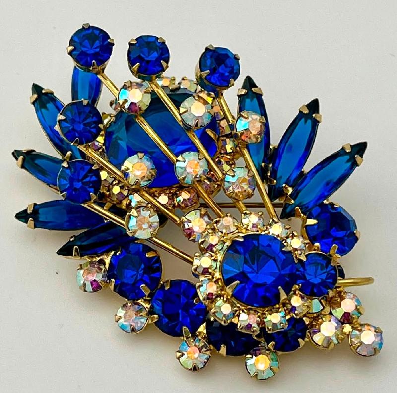Blue Dentelle Brooch, a curator-selected archive record.