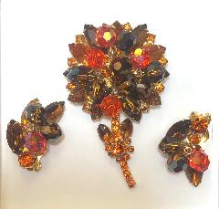 Fall Navettes Brooch
