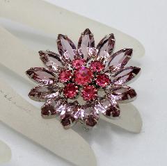 Pastel Navettes Brooch