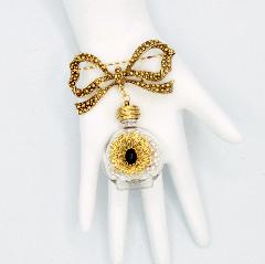 Black(jet) Cabochons Brooch